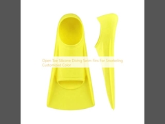 Açık ayak silikon dalış yüzme yüzme yüzme yüzme yüzme yüzme için özel renk